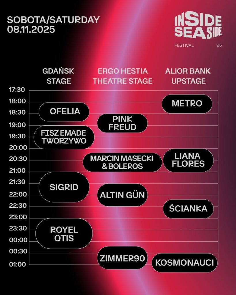 inside seaside festival 2025 sobota