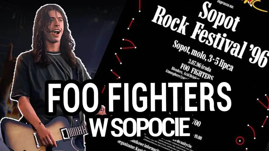 foo fighters w sopocie rock festival 1996