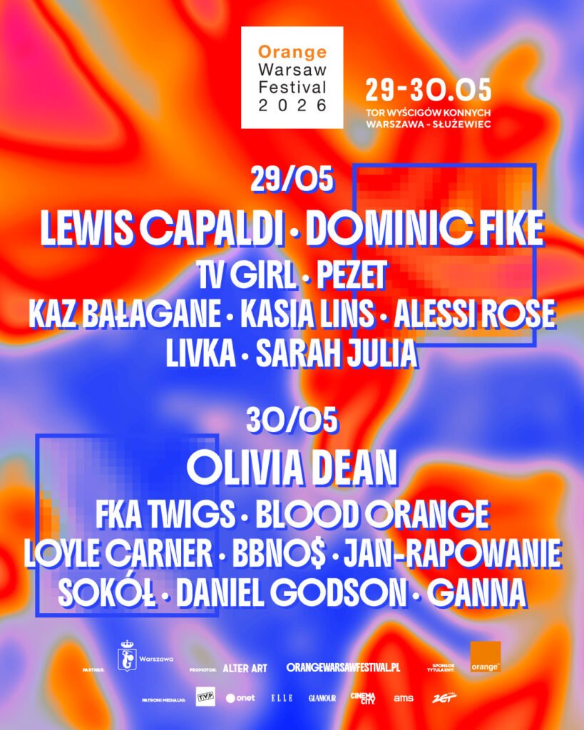 orange warsaw festival 2026 plakat