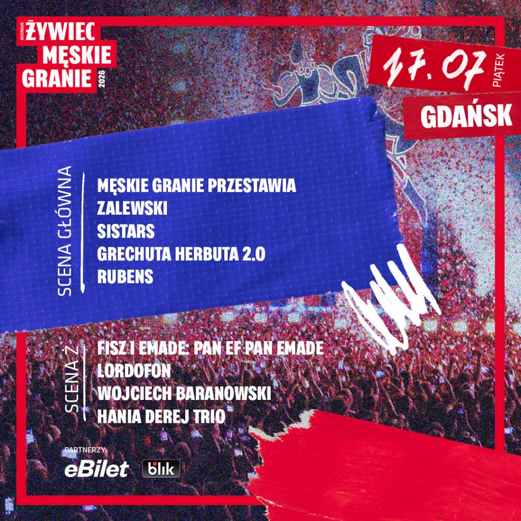 męskie granie 2026 gdańsk piątek