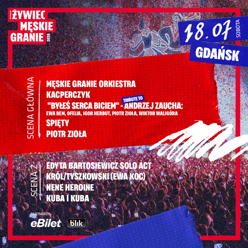 męskie granie 2026 gdańsk sobota