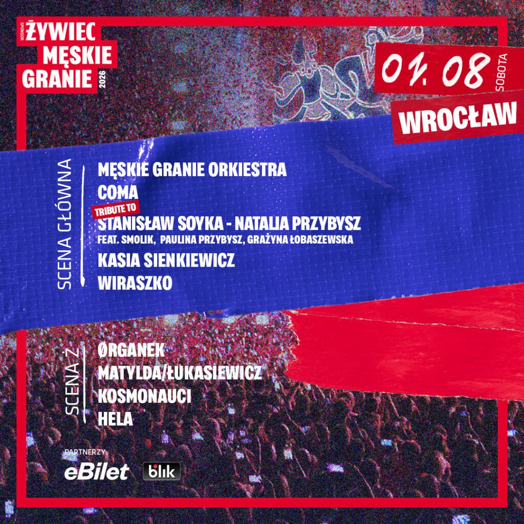męskie granie 2026 wrocław sobota