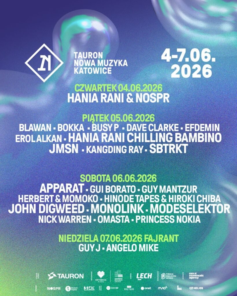 tauron nowa muzyka katowice 2026