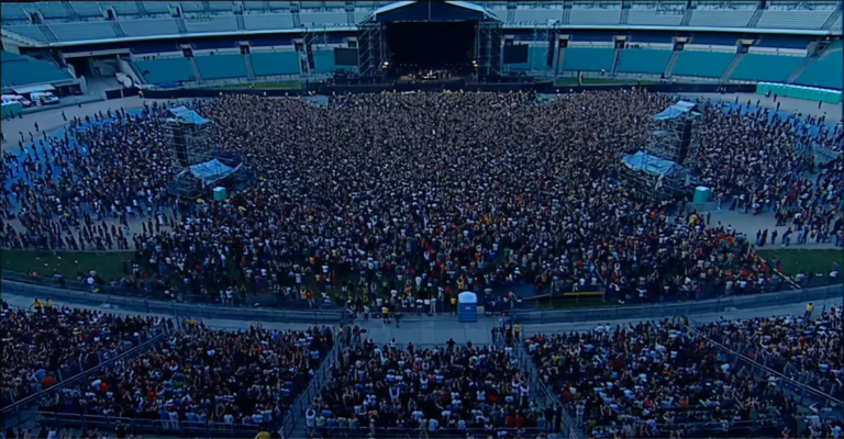 red hot chili peppers chorzów stadion śląski 2007 publiczność