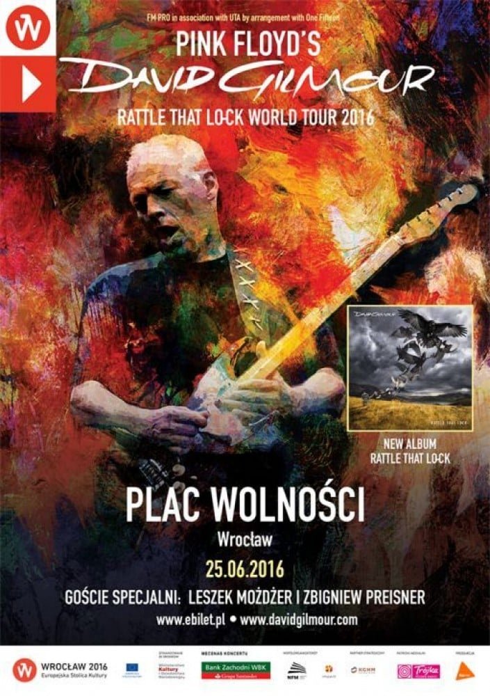 david gilmour wrocław plac wolności 2016