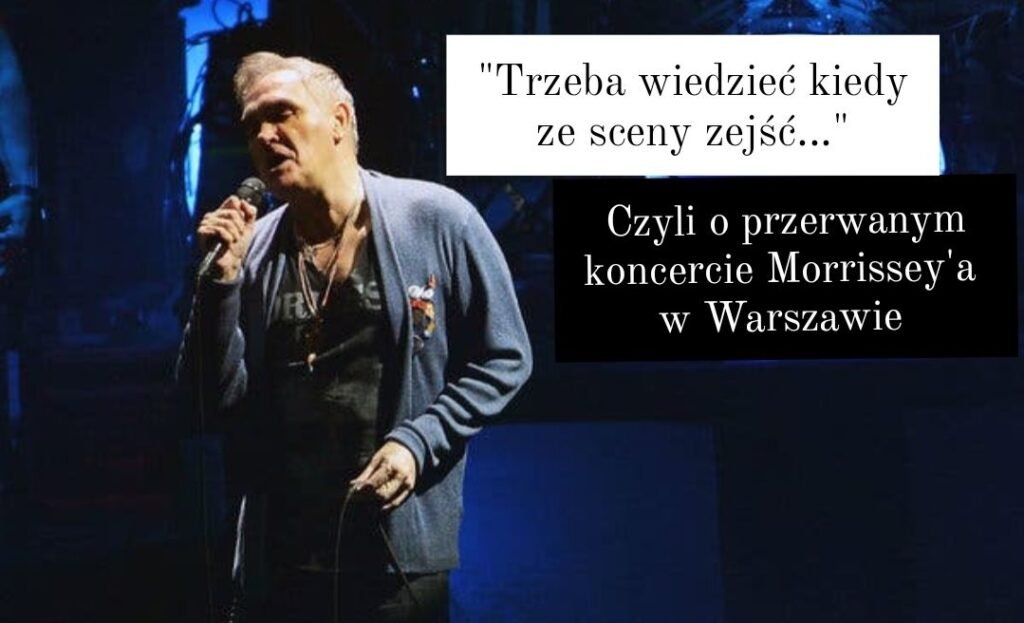 morrissey w warszawie w stodole