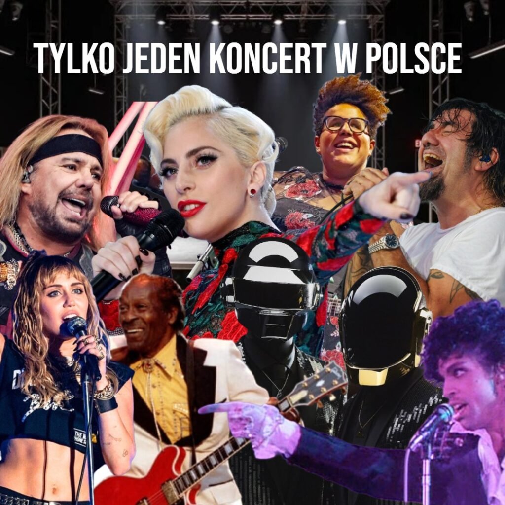 tylko jeden koncert w polsce