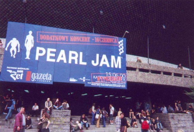pearl jam w spodku drugi koncert