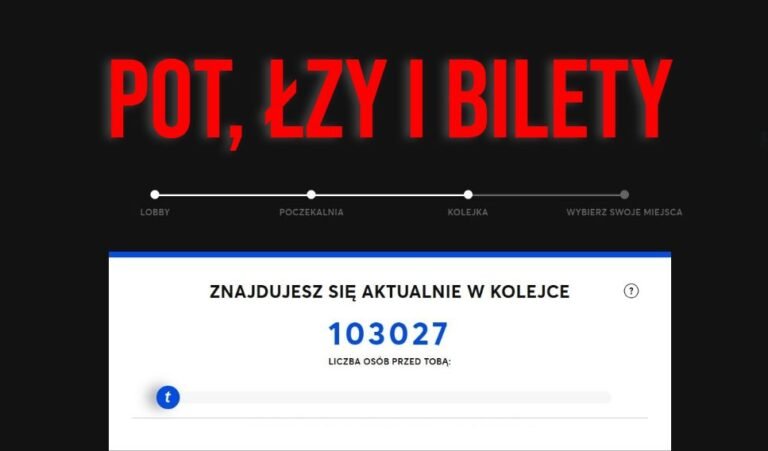 pot łzy i bilety na koncerty w polsce