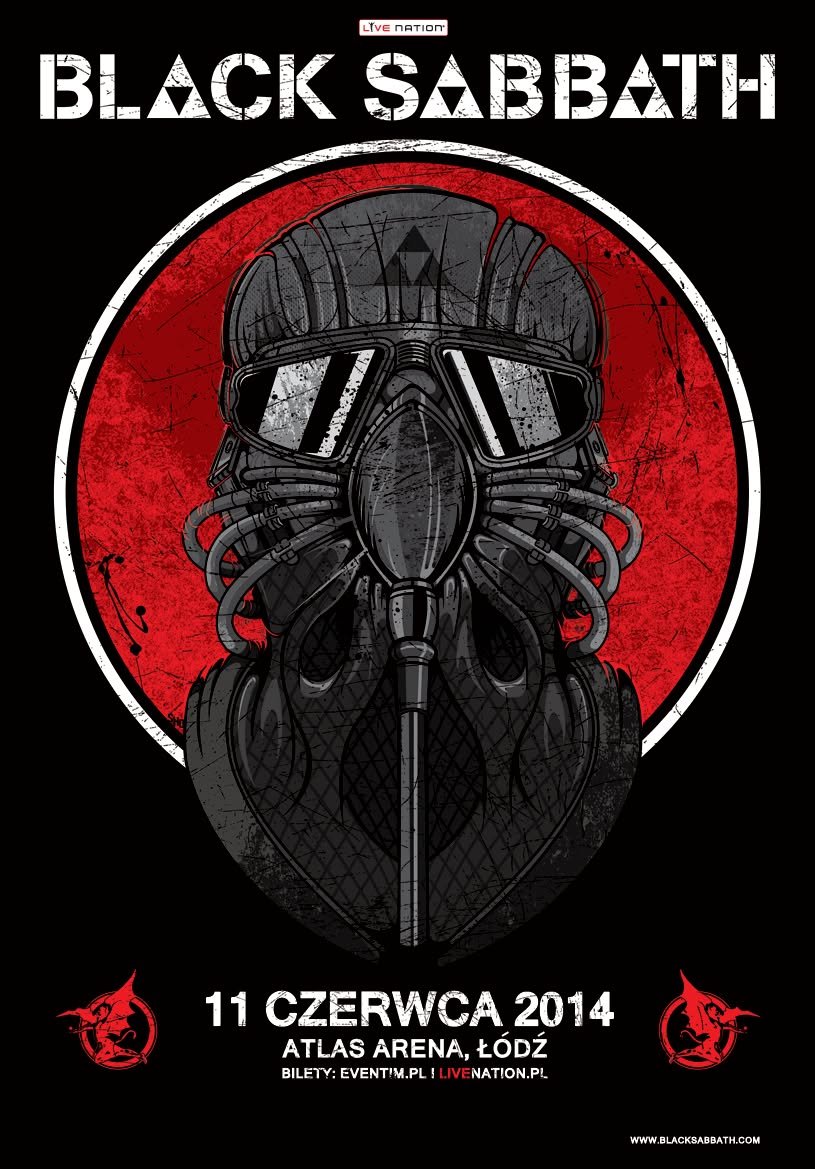 black sabbath polska łódź atlas arena 2013