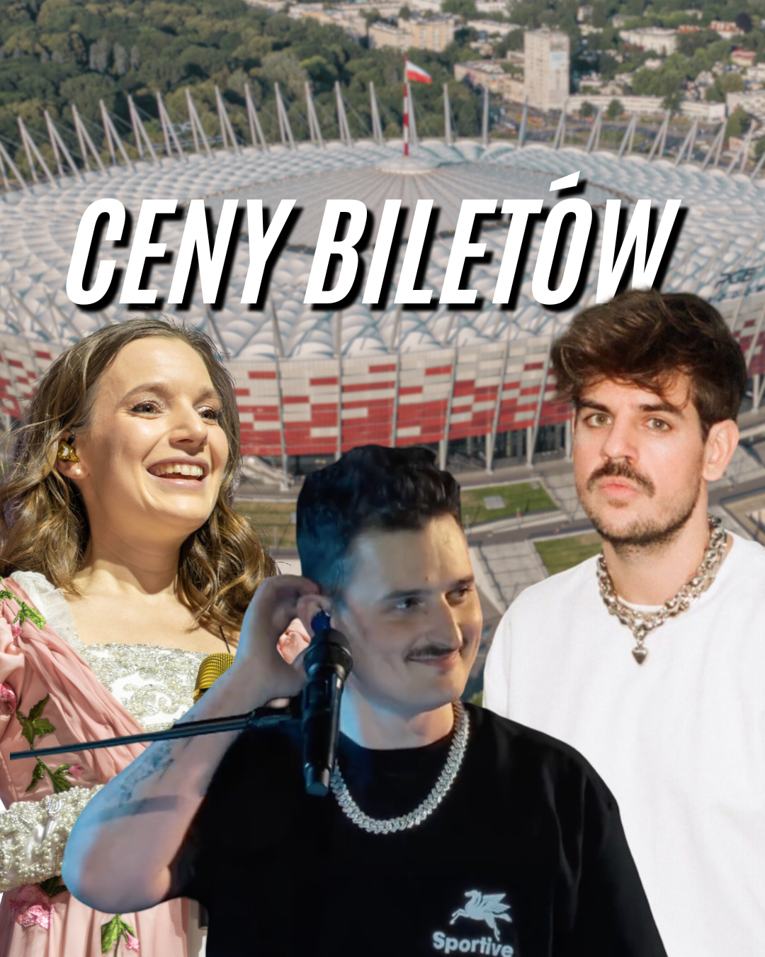 ceny biletów na stadionowe koncerty polskich gwiazd