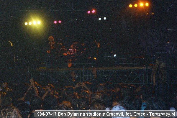 bob dylan stadion cracovii 1994