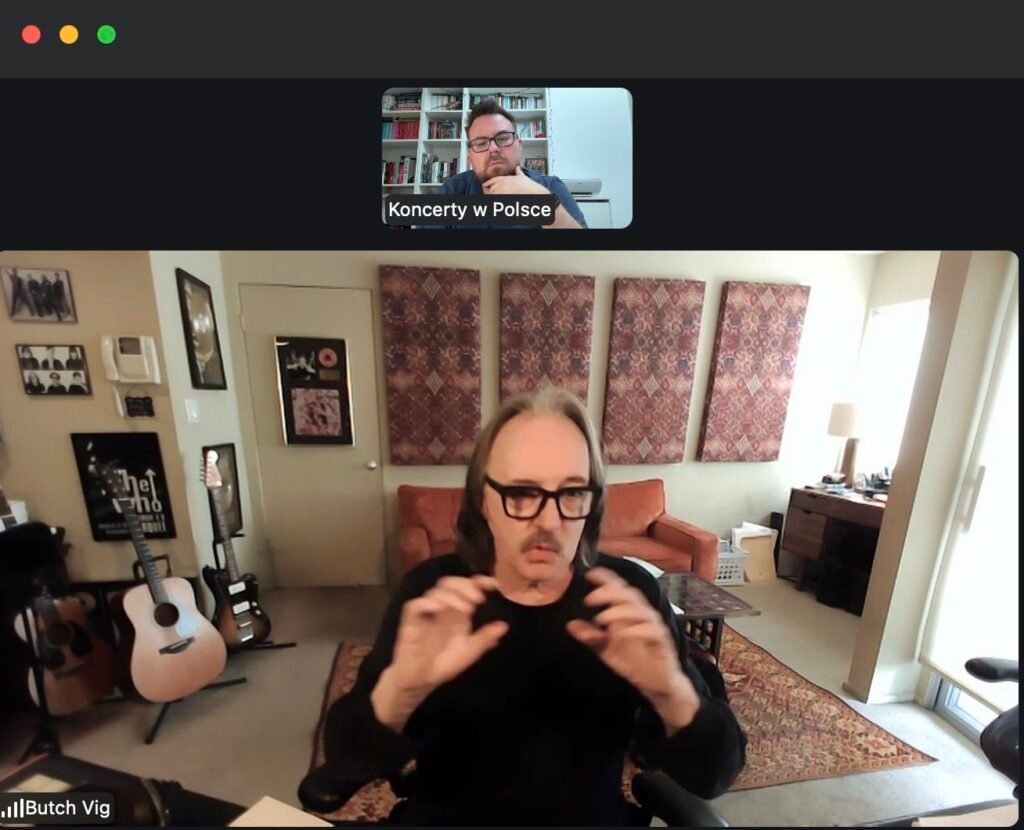 butch vig wywiad koncerty w polsce