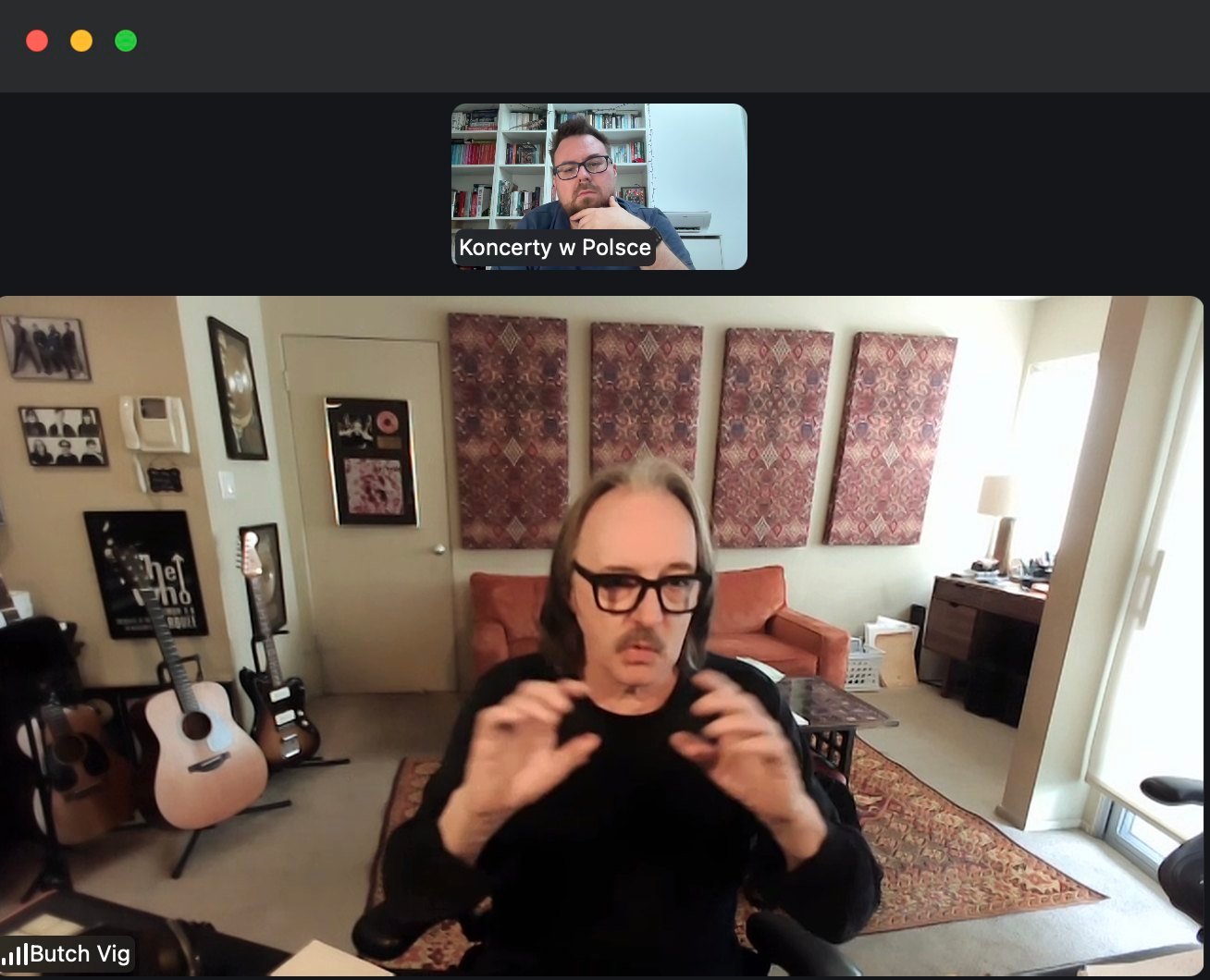 butch vig wywiad koncerty w polsce