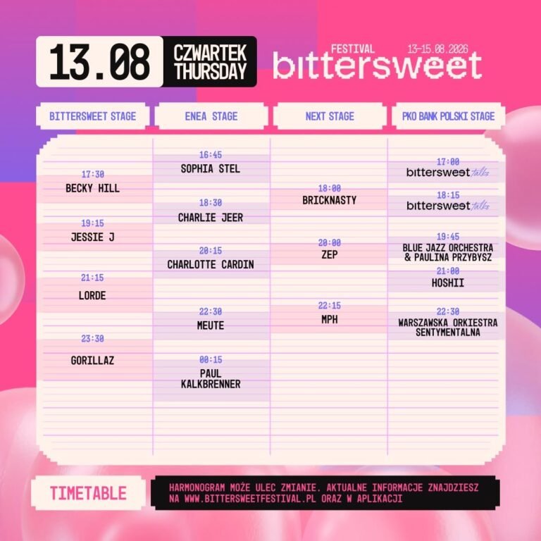 bittersweet 2026 czwartek