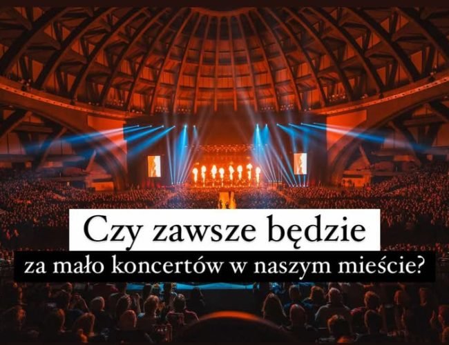 czy zawsze będzie za mało koncertów w naszym mieście