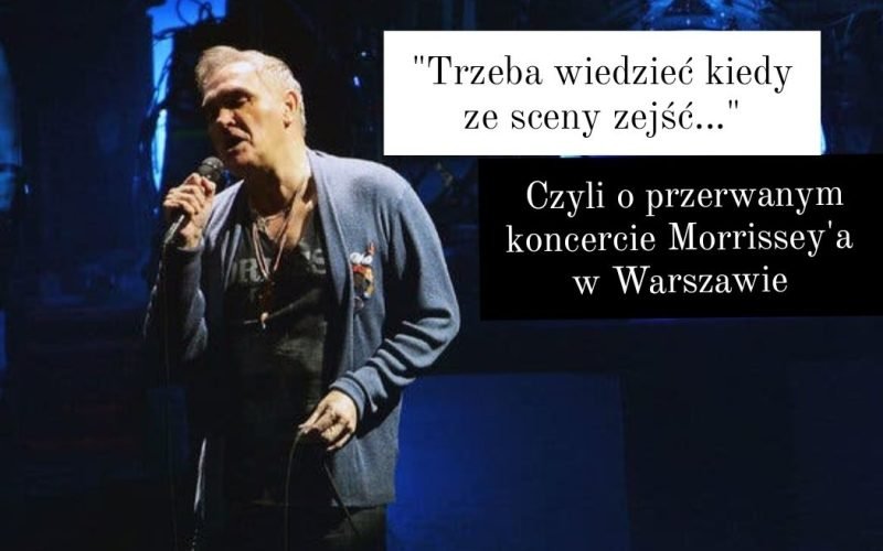 morrissey w warszawie w stodole